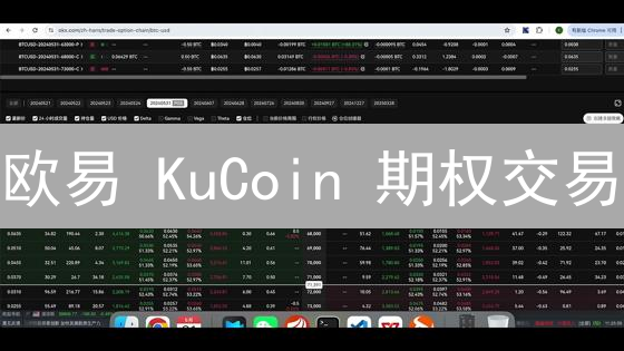 欧易 KuCoin 期权交易：避坑指南与盈利策略【2024最新】
